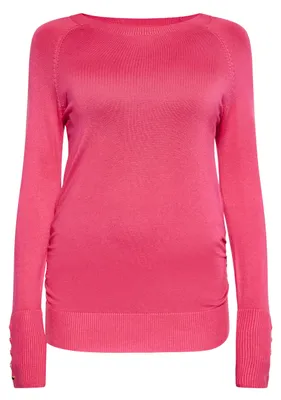 Image de Pull pour femme MALUBA - Rose, taille L