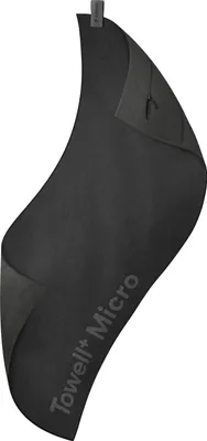 Produktbild von Stryve Towell+ Micro – aus Mikrofaser, Schwarz, Polyamid, Polyester, Einfarbig, Maschinenkaltwäsche, 425 mm, 1050 mm