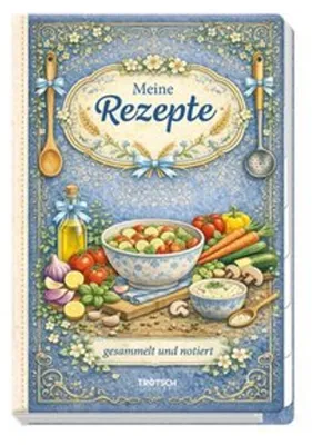 Obrázok produktu pre TRÖTSCH - Rezeptbuch zum Selbsteintragen Meine Rezepte gesammelt und notiert