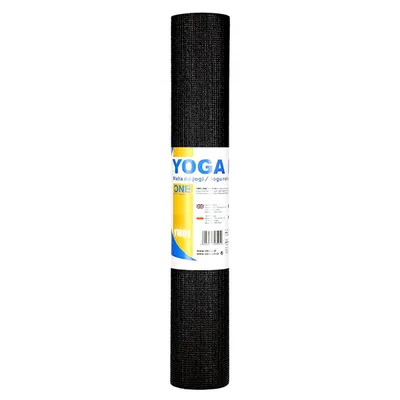 Image de Tapis de yoga ONE Fitness YM01 noir