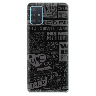 Obrázek produktu pro Silikonové pouzdro iSaprio - Text 01 pro Samsung Galaxy A51
