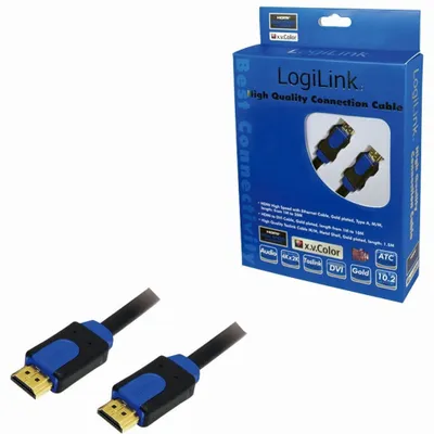 Produktbild von HDMI (ST-ST) LogiLink 1m 3D Ethernet Box Black