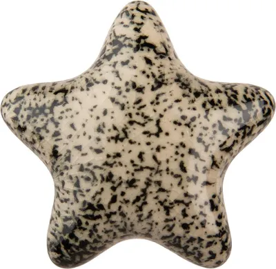 Zdjęcie produktu dla Gałka do drzwi Clayre & Eef 4 cm czarna ceramiczna