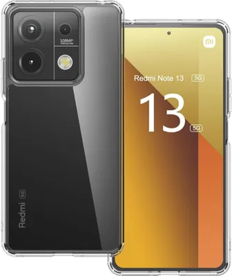 Produktbild von Hülle für Xiaomi Redmi Note 13 5G - Transparent Handyhülle Kratzfest Schutzhülle Ultra Dünn Phonillico®
