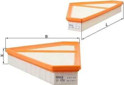 Immagine prodotto di Filtro aria KNECHT LX 4254