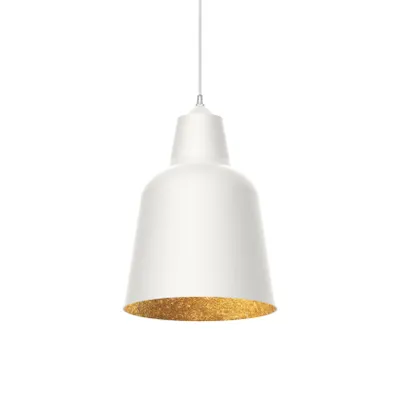 Immagine prodotto di Lampada A Sospensione Dong Bianca A Foglia