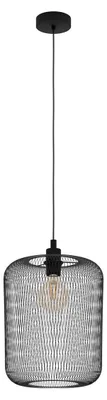 Immagine prodotto di Eglo 43331 WRINGTON E27 lampada a sospensione Ø300mm nero