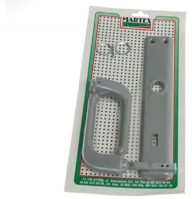 Produktbild von Klamka 90 KL Türgriff für Gartentor grau