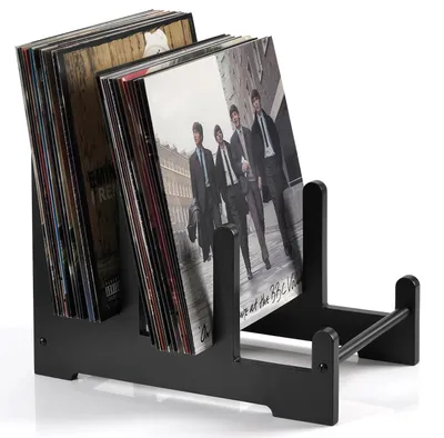 Productafbeelding van Houten Plank voor Vinyl Platen en Boeken