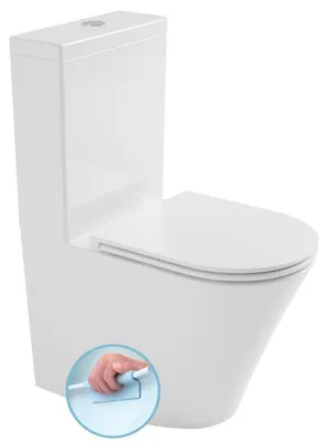 Produktbild von FEIN Kombi-WC, spülrandlos, Abgang senkrecht/waagerecht, weiß