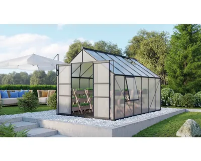 Obrázok produktu pre Vitavia "Meridian 2 9900" skleník čierny 9,9 m² 6 mm HKP