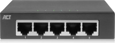 Produktbild von ACT Gigabit-Ethernet-Switch mit 5 Anschlüssen AC4415