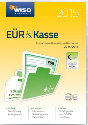 Produktbild von WISO EÜR & Kasse 2015