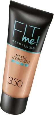 Produktbild von Maybelline Fit Me Matte & Poreless, Röhre, Flüssigkeit, Braun, Caramel, Tief, Mittel, Kühl