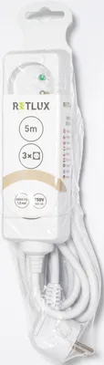 Obrázek produktu pro RETLUX RPC 04 prodlužovací přívod 5m/3 3×1,0mm