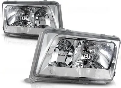 Produktbild von Scheinwerfer Klarglas passend für Mercedes E-Klasse W124 Bj. 85-93 Chrom