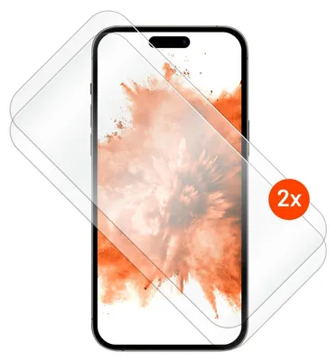 Productafbeelding van Gehard glas beschermfolie voor de Samsung Galaxy S26 FE, 2 stuks, transparant