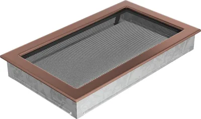 Produktbild von Lüftungsgitter 22x37 galvanisch Kupfer