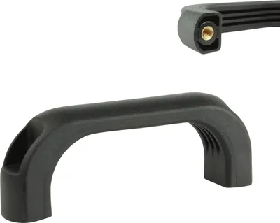 Produktbild von Bügelgriff Haltegriff Kunststoff Griff Handgriff Türgriff Möbelgriff Gewinde M6 / 94 mm