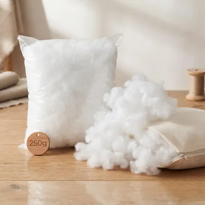 Produktbild von 250g Füllmaterial Füllung Füllwatte Polyester für Kissen