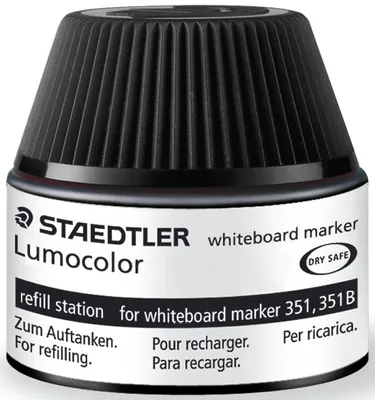 Image de STAEDTLER Nachfülltinte Whiteboardmarker schwarz