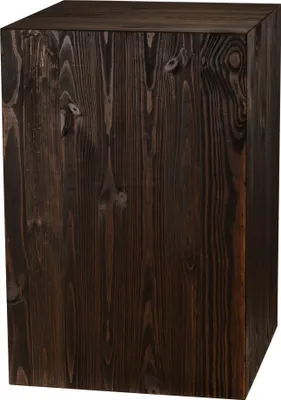 A standalone wooden column.
