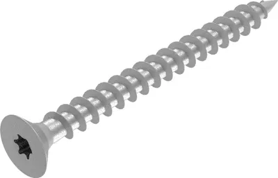 Produktbild von SECCARO Spanplattenschraube 5 x 60 mm, Edelstahl V2A VA A2, Holzschraube mit Vollgewinde, TX / Innensechsrund, 150 Stück