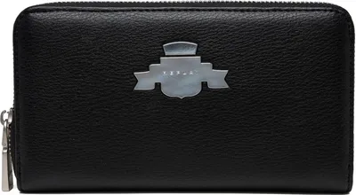 Image de REPLAY porte-monnaie Zip Around Wallet Black noir