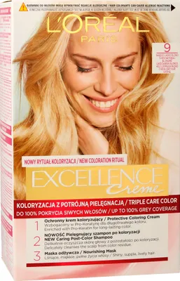 Obrázek produktu pro L'Oreal Paris Excellence Creme - Svetlé Blond Barvení Pro Zdravé Vlasy