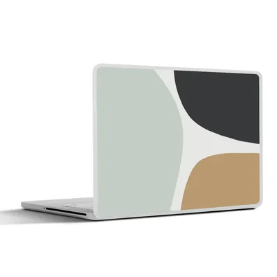 Produktbild von MuchoWow® Laptop Aufkleber Sticker Cover Pastell - Minimalismus - Gestaltung 30x22 cm - Laptop-Sticker