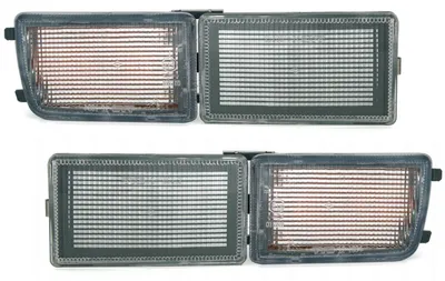 Für VW Golf 3 III 1991-1999 Frontblinker Blinker Blenden LINKS + RECHTS in Weiss in der Farbe von AD TUNING GmbH & Co. KG