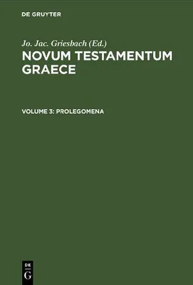 Produktbild von Prolegomena