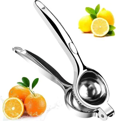 Produktbild von Zitronenpresse Manuell - Anti-Bissmittel - Schwerer Zitronenpresse - Manuelle 7 cm Durchmesser - Küche Bar Restaurant - Sicher und Langlebig - Gelb