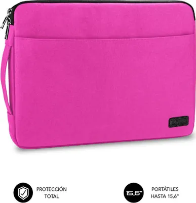 Image de Subblim Urban Laptop Sleeve pour ordinateurs portables jusqu'à 15,6" / Rose