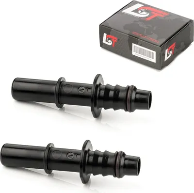 Produktbild von 2x Gegenstück Schnellkupplung gerade Kraftstoffleitung 9,49 x 9 mm für JEEP FORD