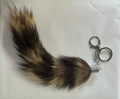 Obrázek produktu pro Obal na klíče ve tvaru lišky – 30 cm – Plyšový obal na klíče – Umělá kožešina – Dárek – CHPN