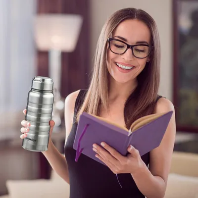 Produktbild von Trinkflasche aus Edelstahl 400 ml