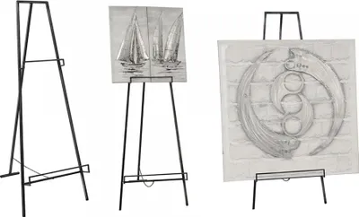Produktbild von Gilde Staffelei"Loft"anthrazit gebürstet H.140cm 74556