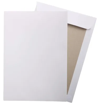 Produktbild von Papprückwandtaschen C5 weiß 162 x 229 mm ohne Fenster 1000 Stück