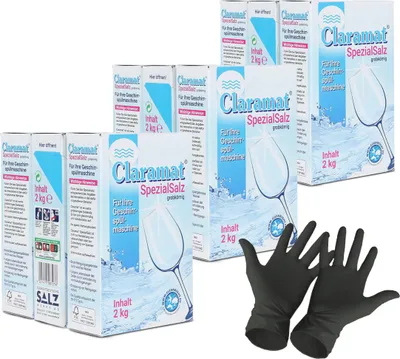 Produktbild von Claramat Spezial Salz 18 kg (9 x 2 kg) Spülmaschinensalz grob