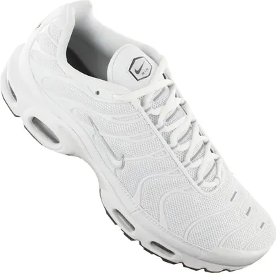 Produktbild von Nike Air Max Plus TN - Herren Sneakers Schuhe Weiß 604133-139 , Größe: EU 44 US 10