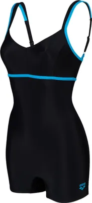 Produktbild von arena Venus Combi Badeanzug Damen langes Bein, Farbe:Schwarz, Größe:44