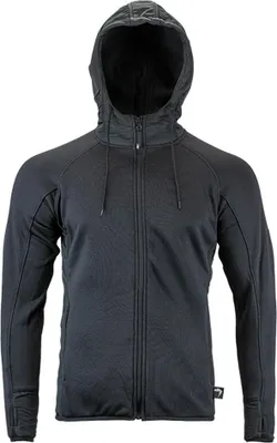 Produktbild von Viper - Hoodie mit durchgehendem Reißverschluss für Herren, Fleece TD231 (S) (Schwarz)