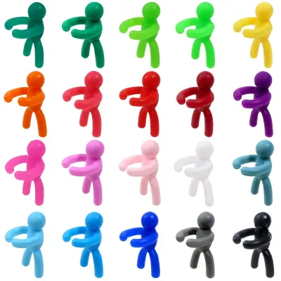 20er Set Silikon Weinglas-Anhänger, bunte Getränke-Identifikatoren