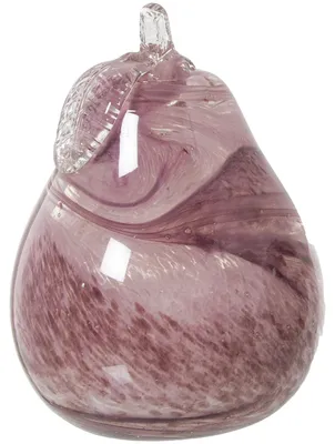 Produktbild von DRW Glasfigur in Erdrosa, 11 x 17 cm
