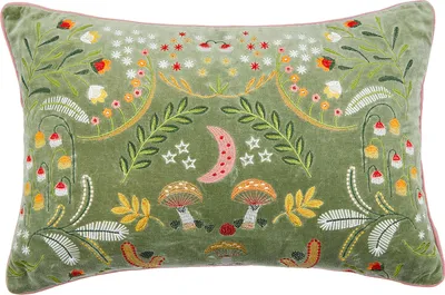 Produktbild von BUTLERS Kissen BOHEMIAN Wald