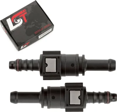 Produktbild von 2x Schnellverschluss mit Gegenstück Set Kraftstoffleitung gerade 7,89 * 8 mm