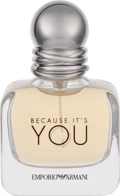 Produktbild von Giorgio Armani Because It's You, Frauen, 30 ml, Nicht nachfüllbare Flasche, Neroli, Himbeere, Rose, Moschus, Vanille