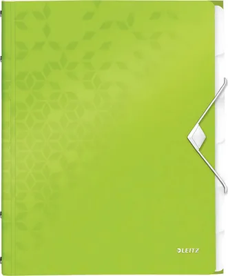 Obrázok produktu pre Esselte Leitz Ordnungsmappe WOW 4633 6 Fächer grün