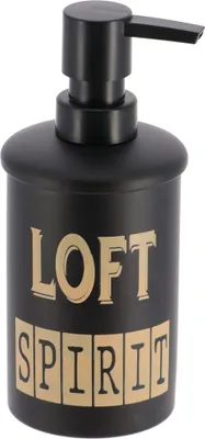 Produktbild von Tendance Seifenspender 330 ml schwarz 7 cm x 7 cm x 18 cm Metall